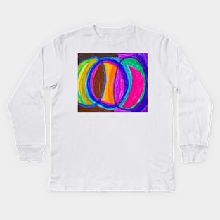 circles Kids Long Sleeve T-Shirt